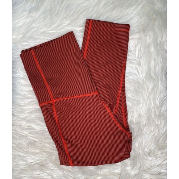 Nike Dri-Fit Womens Striped Legend 2.0 Foldover Capri Leggings XS - Picture 9 of 9